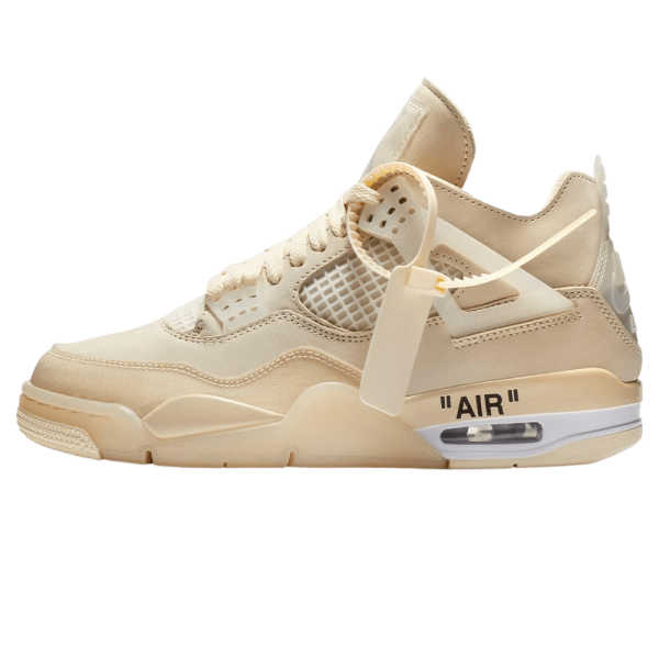 Jordan 4, Jordans Women's, Off White Shoes & Trainers, OFF-WHITE x Wmns Air Jordan 4 SP 'Sail'