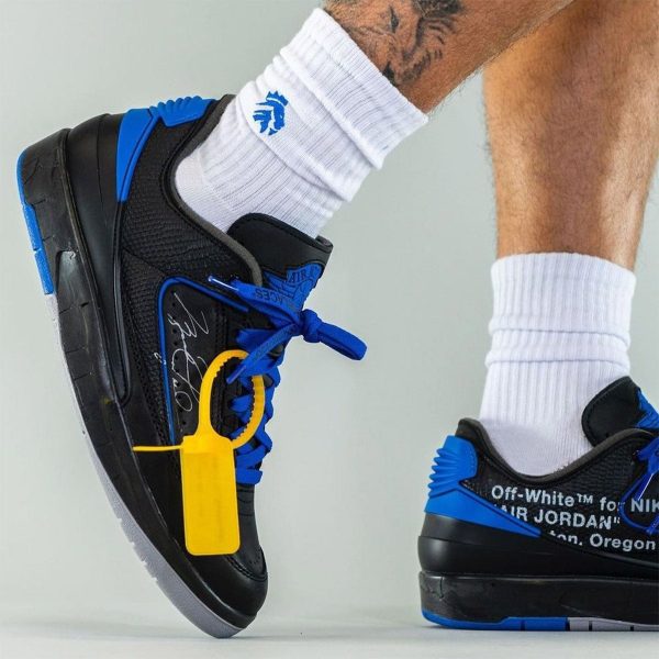 Jordan 2, Off White Shoes & Trainers, Off-White x Air Jordan 2 Retro Low SP 'Black Varsity Royal'