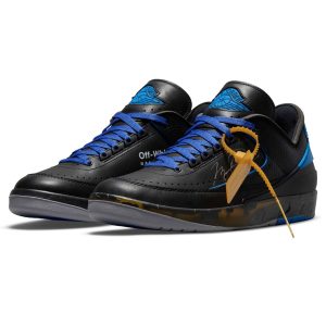 Jordan 2, Off White Shoes & Trainers, Off-White x Air Jordan 2 Retro Low SP 'Black Varsity Royal'