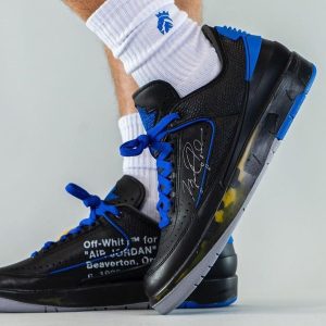 Jordan 2, Off White Shoes & Trainers, Off-White x Air Jordan 2 Retro Low SP 'Black Varsity Royal'