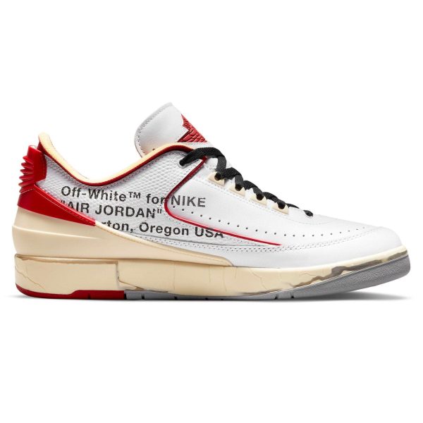 Jordan 2, Off White Shoes & Trainers, Off-White x Air Jordan 2 Retro Low SP 'White Varsity Red'