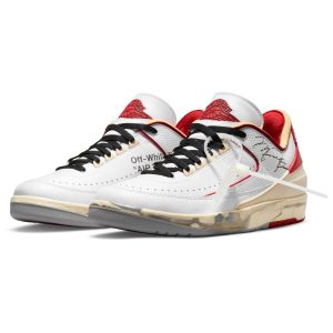 Jordan 2, Off White Shoes & Trainers, Off-White x Air Jordan 2 Retro Low SP 'White Varsity Red'