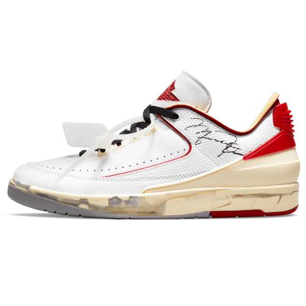 Jordan 2, Off White Shoes & Trainers, Off-White x Air Jordan 2 Retro Low SP 'White Varsity Red'