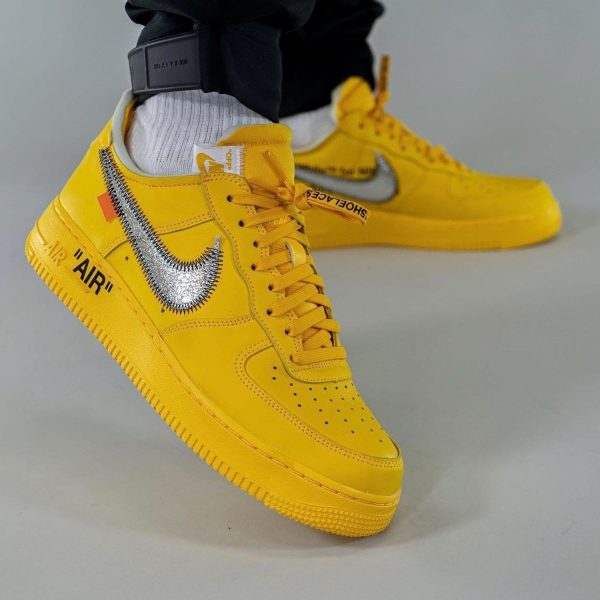 Nike Air Force 1, Off White Shoes & Trainers, Off-White x Nike Air Force 1 Low 'Lemonade'