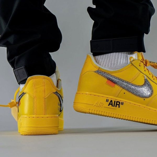 Nike Air Force 1, Off White Shoes & Trainers, Off-White x Nike Air Force 1 Low 'Lemonade'