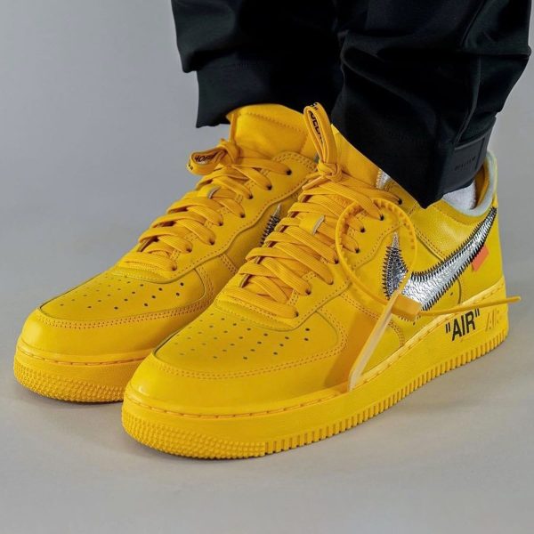 Nike Air Force 1, Off White Shoes & Trainers, Off-White x Nike Air Force 1 Low 'Lemonade'