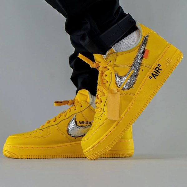 Nike Air Force 1, Off White Shoes & Trainers, Off-White x Nike Air Force 1 Low 'Lemonade'