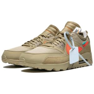 Nike Air Max, Nike Air Max 90, Off White Shoes & Trainers, Off-White x Nike Air Max 90 Desert Ore