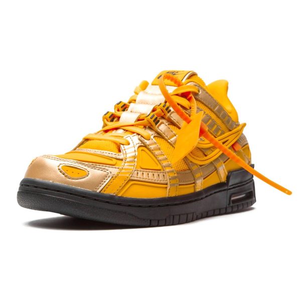 Nike Dunk Trainers, Off White Shoes & Trainers, Off-White x Nike Air Rubber Dunk 'University Gold'