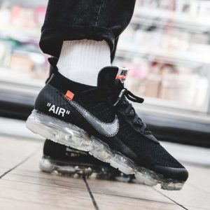 Off White Shoes & Trainers, Off-White x Nike Air VaporMax Flyknit Black