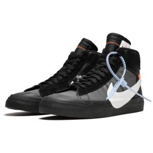 Off White Shoes & Trainers, Off-White x Nike Blazer Black SPOOKY PACK