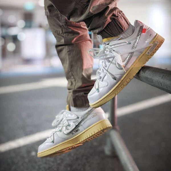 Nike Dunk Trainers, Off White Shoes & Trainers, Off-White x Nike Dunk Low 'Dear Summer - 01 of 50'