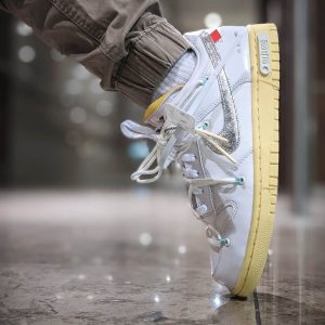 Nike Dunk Trainers, Off White Shoes & Trainers, Off-White x Nike Dunk Low 'Dear Summer - 01 of 50'