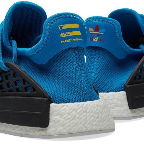 Adidas NMD, Adidas Pharrell Williams Shoes & Trainers, PHARRELL WILLIAMS X ADIDAS HU HUMAN RACE NMD - BLUE