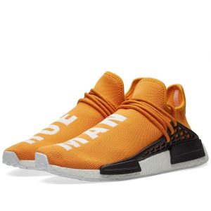 Adidas NMD, Adidas Pharrell Williams Shoes & Trainers, PHARRELL WILLIAMS X ADIDAS NMD HUMAN RACE  TANGERINE