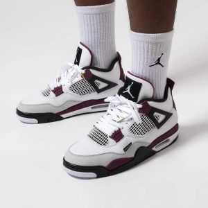 Jordan 4, Paris Saint-Germain x Air Jordan 4 Retro 'Bordeaux'