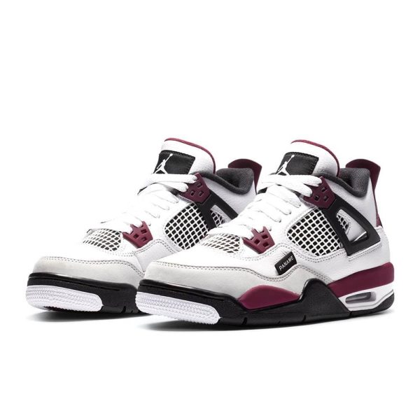 Jordan 4, Paris Saint-Germain x Air Jordan 4 Retro GS 'Bordeaux'