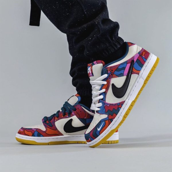 Nike SB Skate Shoes, Parra x Nike Dunk Low Pro SB 'Abstract Art'