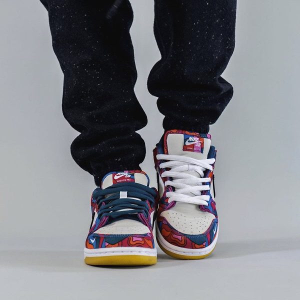 Nike SB Skate Shoes, Parra x Nike Dunk Low Pro SB 'Abstract Art'