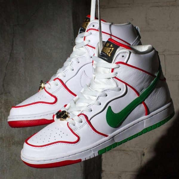 Nike SB Skate Shoes, Paul Rodriguez x Dunk High Premium SB 'Boxing'