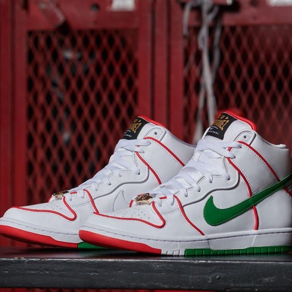 Nike SB Skate Shoes, Paul Rodriguez x Dunk High Premium SB 'Boxing'