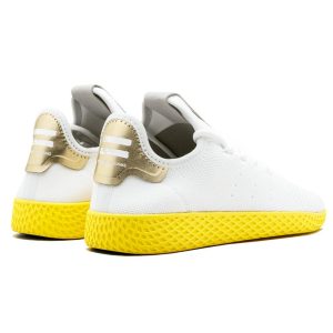 Adidas Pharrell Williams Shoes & Trainers, Adidas Stan Smith Shoes & Trainers, Pharrell Williams x adidas Originals Tennis HU White-Yellow