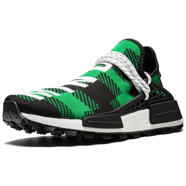 Adidas NMD, Pharrell x Billionaire Boys Club x NMD Human Race Trail 'Green Plaid'