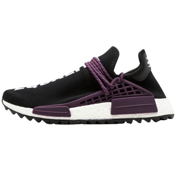 Adidas NMD, Adidas Pharrell Williams Shoes & Trainers, Pharrell x NMD Trail Holi Human Race 'Black'