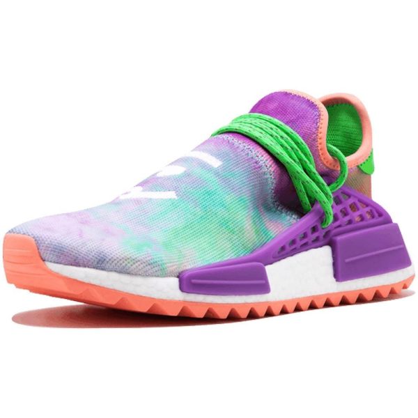 Adidas NMD, Adidas Pharrell Williams Shoes & Trainers, Pharrell x NMD Trail Holi Human Race Chalk Coral