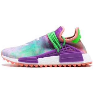 Adidas NMD, Adidas Pharrell Williams Shoes & Trainers, Pharrell x NMD Trail Holi Human Race Chalk Coral