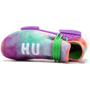 Adidas NMD, Adidas Pharrell Williams Shoes & Trainers, Pharrell x NMD Trail Holi Human Race Chalk Coral