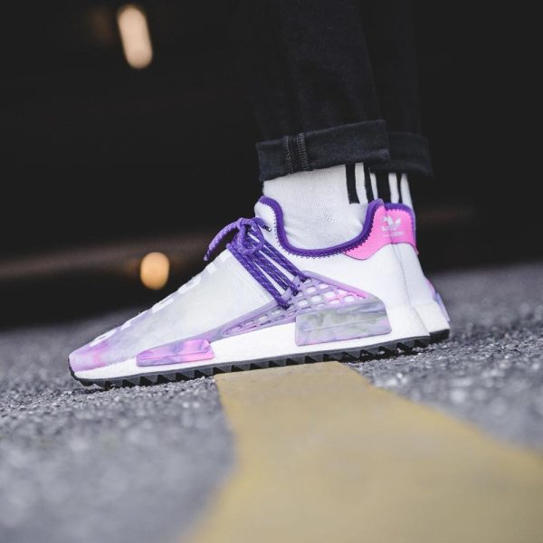 Adidas NMD, Adidas Pharrell Williams Shoes & Trainers, Pharrell x NMD Trail Holi Human Race 'Pink Glow'