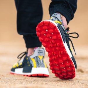 Adidas NMD, Adidas Pharrell Williams Shoes & Trainers, Pharrell x adidas Afro NMD Hu Pack Black Multi