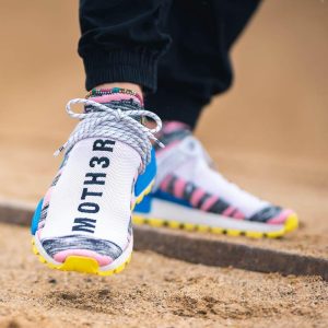 Adidas NMD, Adidas Pharrell Williams Shoes & Trainers, Pharrell x adidas Afro NMD Hu Pack Red Multi