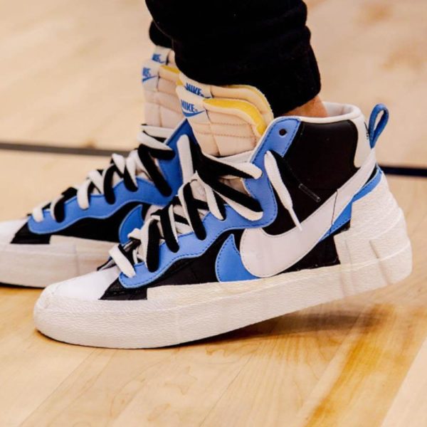 Nike Blazer, sacai, Sacai x Nike Blazer Mid 'Black Blue'