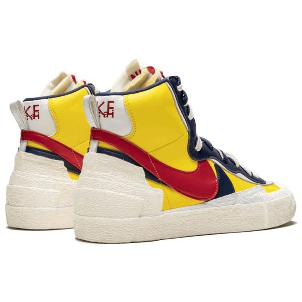 Nike Blazer, sacai, Sacai x Nike Blazer Mid 'Maize Navy'