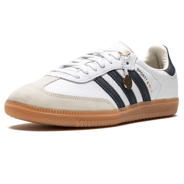 Adidas Samba, Sporty & Rich x Adidas Samba OG 'White Black'