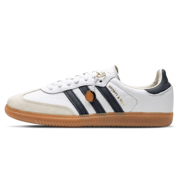 Adidas Samba, Sporty & Rich x Adidas Samba OG 'White Black'