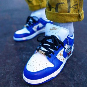 Nike SB Skate Shoes, Supreme x Nike Dunk Low OG SB QS 'Hyper Royal'