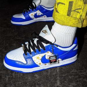 Nike SB Skate Shoes, Supreme x Nike Dunk Low OG SB QS 'Hyper Royal'