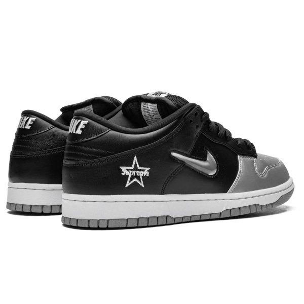 Nike SB Skate Shoes, Supreme x Nike Dunk SB Low QS 'Metallic Silver'