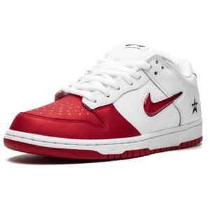 Nike SB Skate Shoes, Supreme x Nike SB Dunk Low Red White