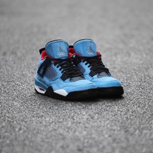 Jordan 4, Travis Scott x Air Jordan 4 Houston Oilers Cactus Jack