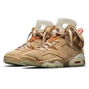 Jordan 6, Travis Scott x Air Jordan 6 Retro 'British Khaki'