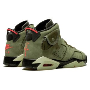 Jordan 6, Travis Scott x Air Jordan 6 Retro GS 'Olive'