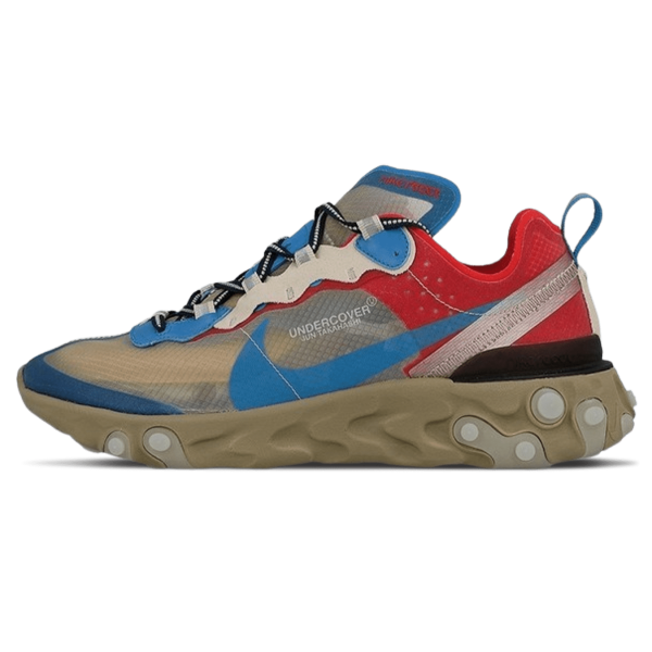 Nike React Element 87 Trainers, Undercover x Nike React Element 87 'Light Beige'