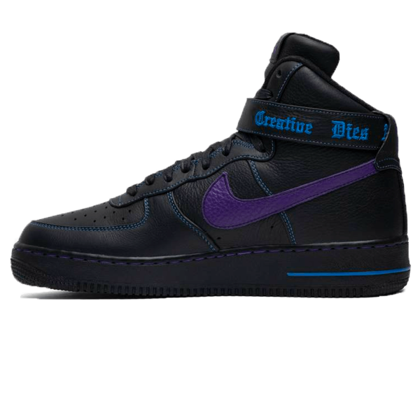 Nike Air Force 1, Vlone x Air Force 1 High 'Purple Swoosh' Sample