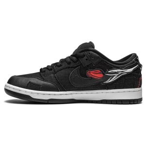 Nike Dunk Trainers, Nike SB Skate Shoes, Wasted Youth x Nike Dunk Low SB 'Black Denim'