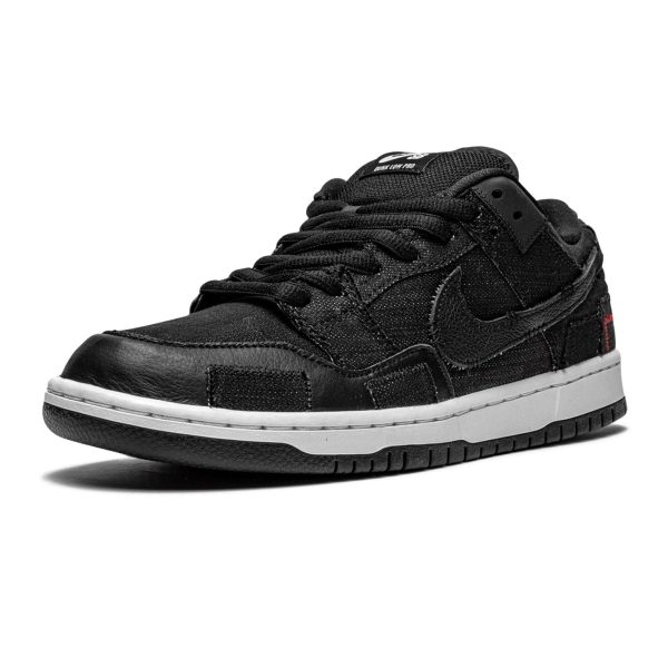 Nike Dunk Trainers, Nike SB Skate Shoes, Wasted Youth x Nike Dunk Low SB 'Black Denim'