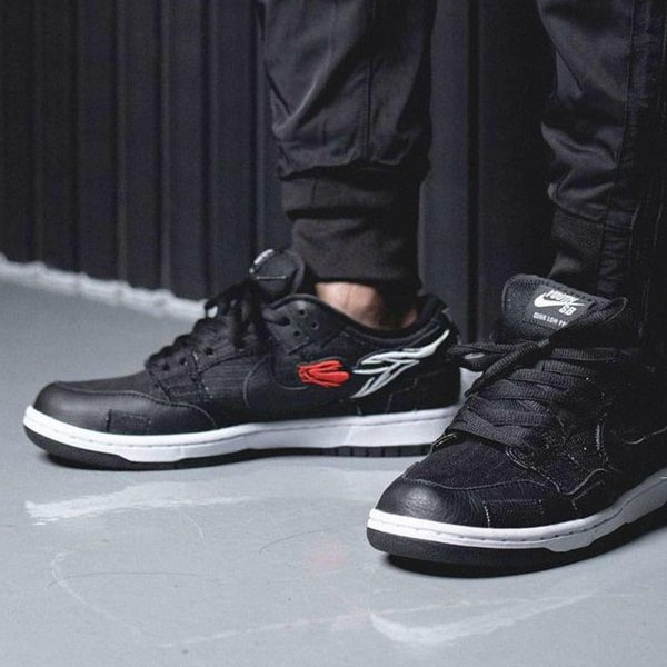 Nike Dunk Trainers, Nike SB Skate Shoes, Wasted Youth x Nike Dunk Low SB 'Black Denim'